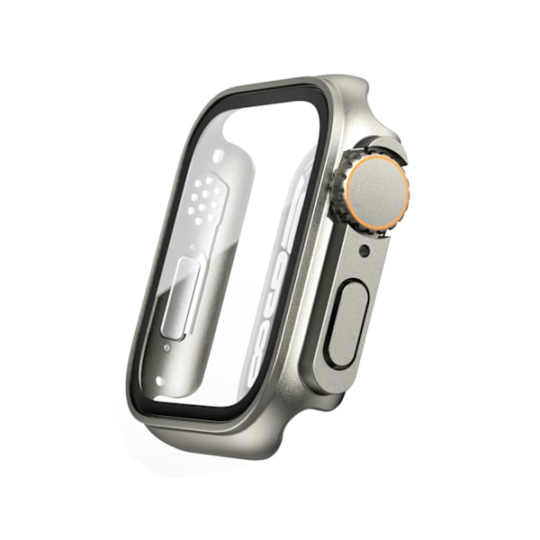 Klockfodral med skärmskydd Apple Watch Ultra 8 / 7 Silver 41 mm Sølv 41 mm