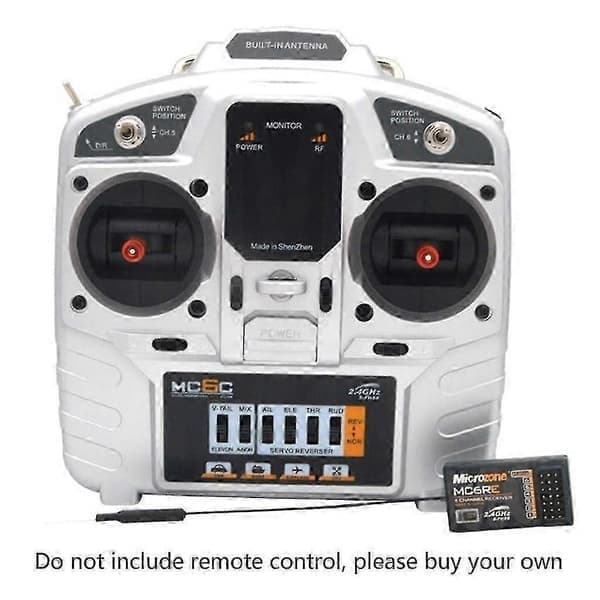 2.4ghz Mc6re Receiver 6-channel Gyro Receiver Mc6c Remote Control Receiver