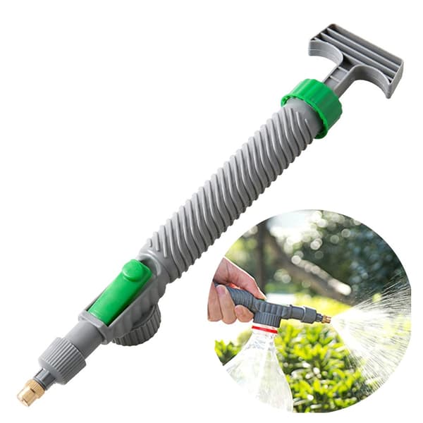 Adjustable Drink Bottle Sprayer Portable Magic Sprayer Garden Watering Tool for Watering and Spraying Fertilizer