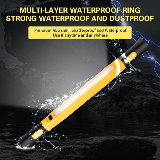 Work Lamp - Inspection Lamp with Magnet - Rechargeable Work Lamp - Rechargeable Magnetic LED Work Lamp - Multifunctional Outdoor Work Lamp