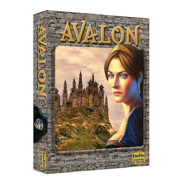 The Resistance: Avalon Social Deduction Brädspel Roliga Festkortspel Perfekta Presenter