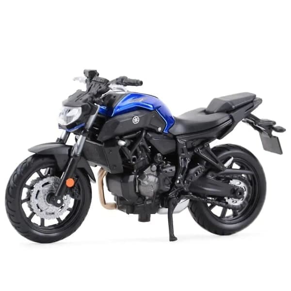 Maisto 1:18 2018 Yamaha Mt07 Statisk Støbt Køretøj Samlerobjekt Hobby Motorcykel Model Legetøj
