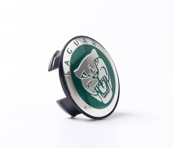J01- 59mm 4-pak centerkapsler Jaguar Sølv en størrelse