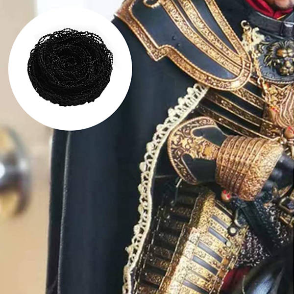 Spetsband i spets, vit spetsband, 15 meter, virkad syband i spets för hantverk, olika sorters hålsömsspetsrullar för gör-det-själv, svart