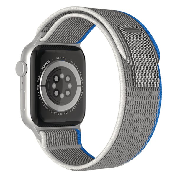 Armband Trail-Band Apple Watch 42mm/44mm/45mm/49mm - Hållbar & Komfort Vit / Gul Vit / Gul