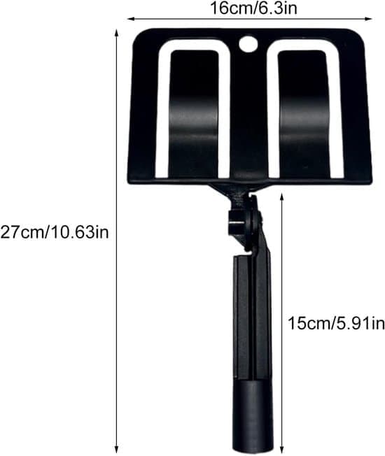 Paint Shield for Spraying - Adjustable Angle Spray Shield Holder - Multi-Position Cardboard Shield System - Extended Reach Painting Tool - Professional