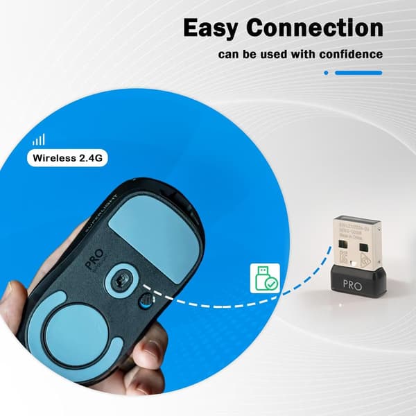 Musmodtager-dongle til Logitech G Pro Wireless/gpro X Superlight Mus G Pro