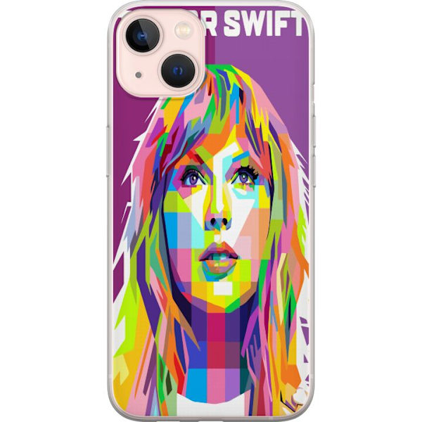 Apple iPhone 13 mini Genomskinligt Skal taylor swift