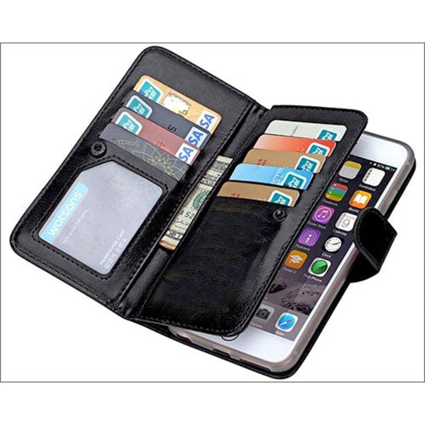 iPhone XS Mobilskal l Fodral l MULTI l Stilren l 9 FACK iPhone XS MULTI 9 FACK Svart iPhone XS MULTI 9 FACK Svart