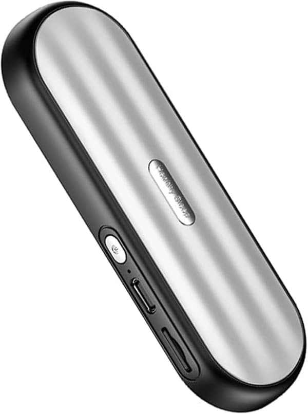 Sleep Speaker - Under Pillow Bluetooth Speaker - Bone Conduction - White Noise - 30 Hours Playtime - Black