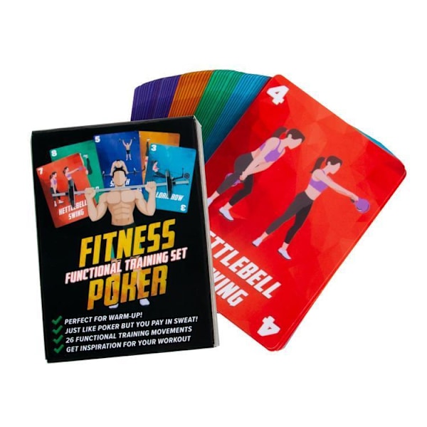 Fitness Poker Bundle - alla 4 Spel Bundle - alla 4 Spel