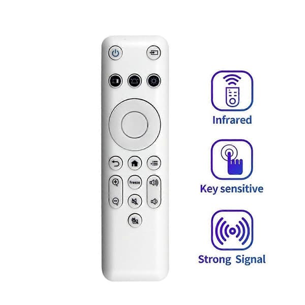 Replacement Remote Control CO-FH01 CO-W01 for Epson CO-FH01 CO-FH02 CO-W01 Projector Remote Control White