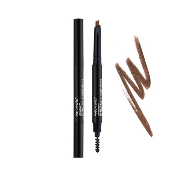 Wet n Wild Ultimate Brow Retractable Pencil Medium Brown Brun