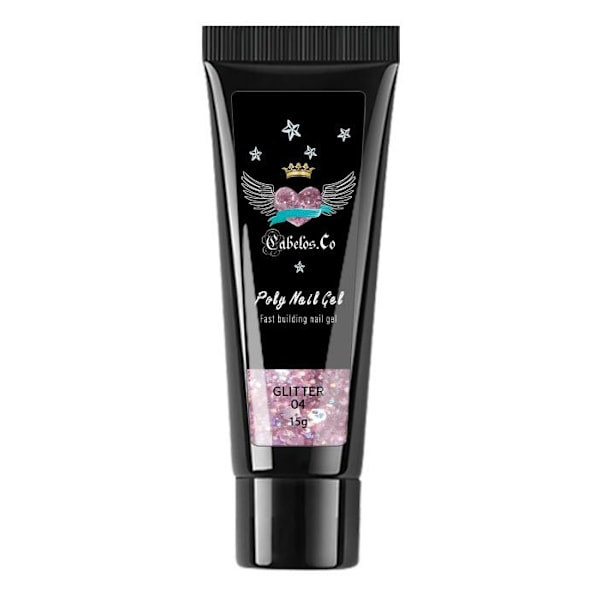 Polygel Naglar 15g Clear Coffee Clear Coffee