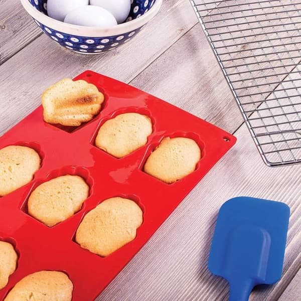 Kakform - Snäckskalsform - Set om 3 - Silikon - Non-stick - Högtemperaturbeständig - 9 hålrum