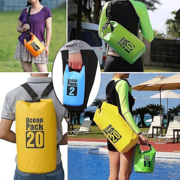 Vandtæt 2L til 30L Dry Bag til Kajak og Camping