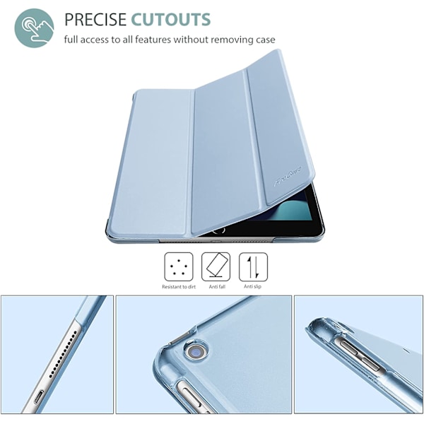 Fodral för iPad 9:e/8:e/7:e generation 10,2 tum, Heavy Duty