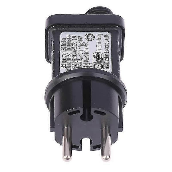 Vanntett IP44 LED Timer Strømadapter med Transformator og 3.6W 31V Lysforsyning black