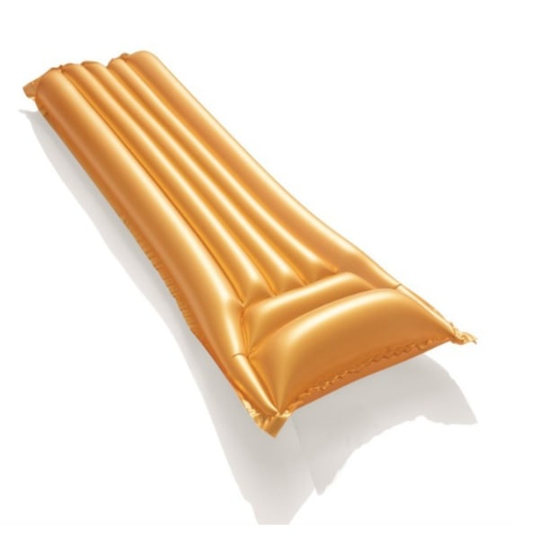 Uppblåsbar Pool Luftsäng Matt Pool Flytande rad ORANGE orange orange