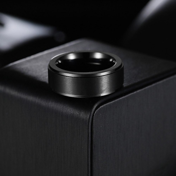 Anti-ångest Spinner Fidgets Roterande Ringar Unisex svart rost Black3 13 Black3 13