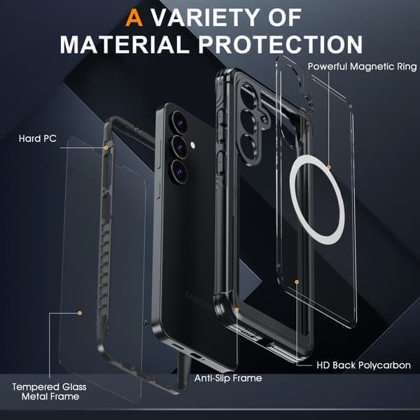 Robust mobildeksel til Samsung Galaxy S25 Ultra