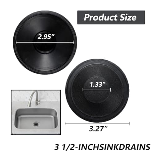 Sink Stopper Exact Replacement for InSinkErator STP-PL/STPPL for Sink Drain Stopper and Garbage Disposal Plug, Compatible with Standard