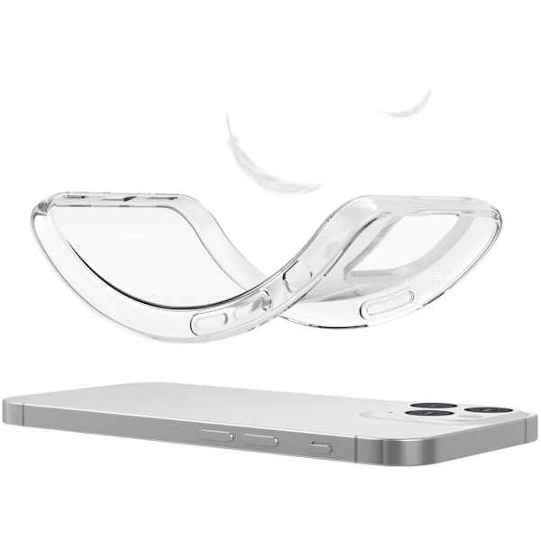 BOOM - iPhone 13 Pro Skal Mjuk TPU - Clear Crystal iPhone 13 Pro