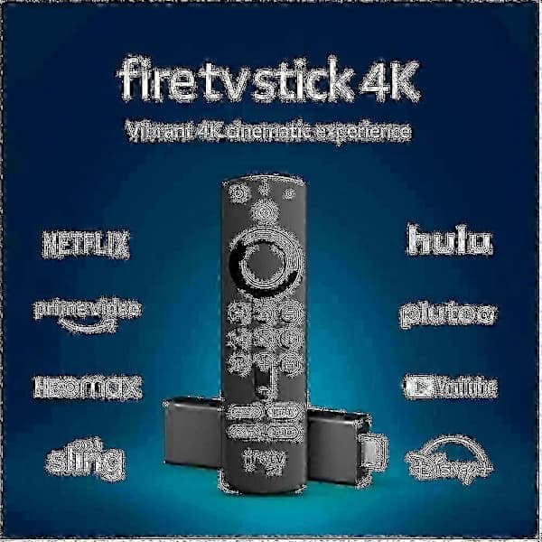 Amazon Fire TV Stick 4K Max strømmeenhet med Wi-Fi 6E-støtte og Alexa Voice Remote underholdningstilbehør