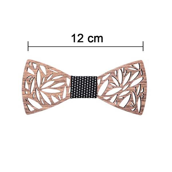 Klassisk handgjord träfluga näsduk manschettknappar brosch set herr bröllop trä fluga accessoarer presentask slips blå