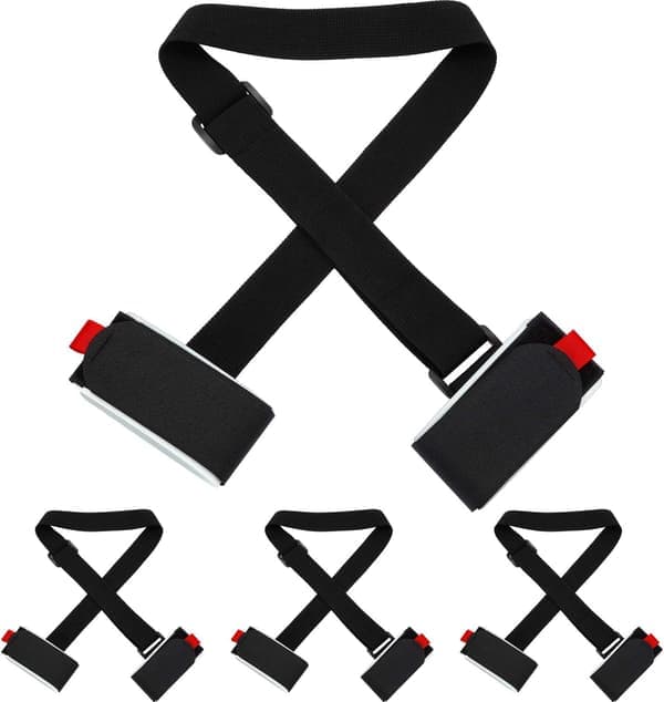 Skistrop / Skiholder – Skibærerem - 4-pak