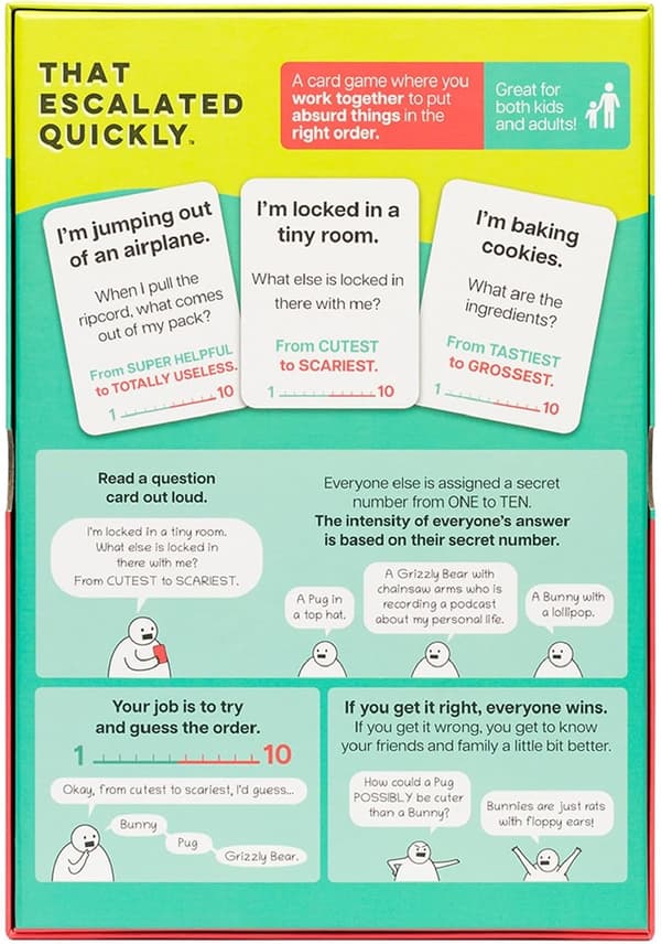 Exploding Kittens® Card Game - Fast 15-Minute Game for 2-8 Players | Fun Cooperative Game for Ages 10+, Adults, and Teens