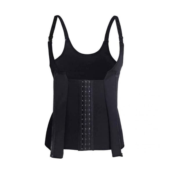 Taljetræner Shapewear Top Taljetræner Slank Talje sort S