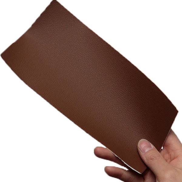 Självhäftande Läderlapp - Läder - 50x100 cm Svart Svart
