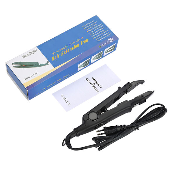 Hårtillsatsanslutningsmaskin Salong Fusion Iron Tool Perukanslutningsverktyg Hårstyler