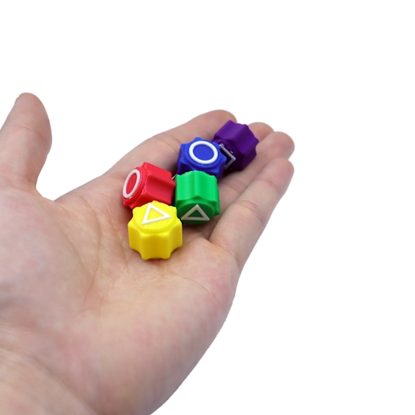 Squid Game 2 Gonggi & Fodral Koreansk Stone Sieve Game 5-piece set Stone Sieve Game 5-piece set