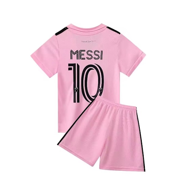 Träningskläderset för barn, snabbtorkande tryckt kortärmad + shorts, fotbollströja - C. R 7 blå blue 18 # (3-4 years) copper 18 # (3-4 years)