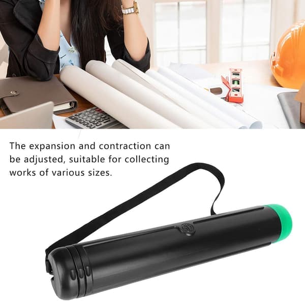 Poster Storage Tube, Thicker Extendable Storage Tube with Shoulder Strap