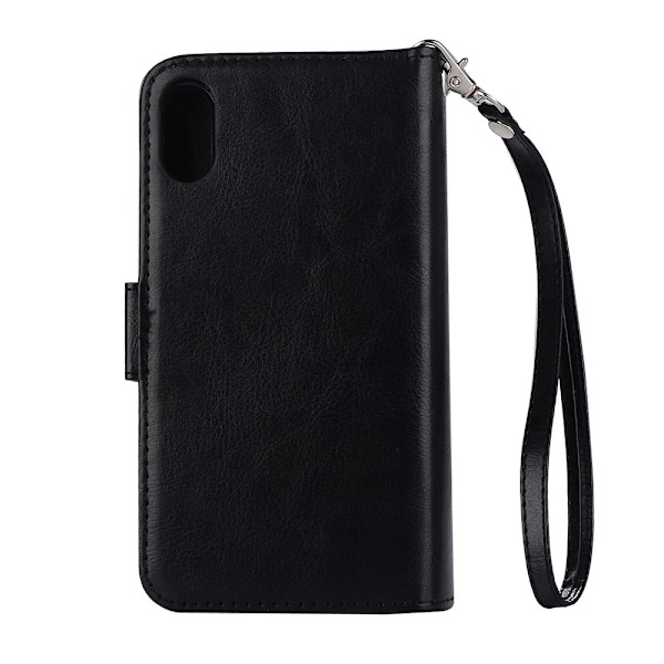 ROYBEN´S Plånboksfodral för iPhone XS Max (Dubbelfunktion) Vit Rosaröd