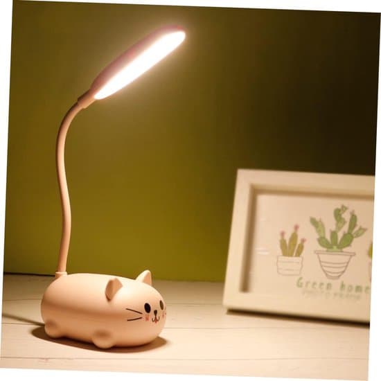 Table lamp - LED table lamp - reading lamp - study lamp - desk lamp - night light - foldable lamp - USB rechargeable - 400 mAh - 1 setting