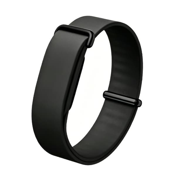 Klokkerem til Google Fitbit Air, Silikon Sportsrem Svart