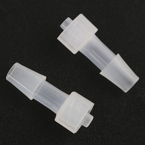 10 st Luer-hane-adapter med slangnippel, hane, PP