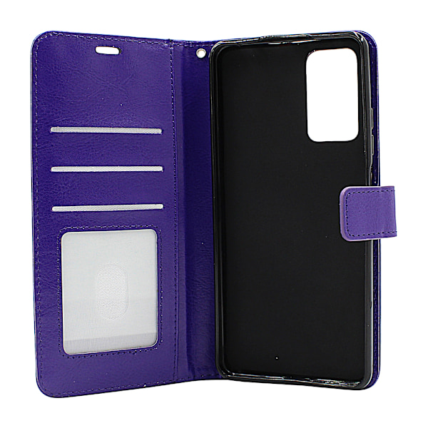 Crazy Horse Wallet Xiaomi Redmi Note 11 Pro 5G Lila Lila