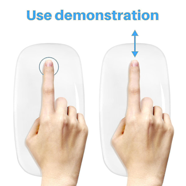 Apple Bluetooth trådlös Magic Mouse Slim ergonomisk laddningsbar datormus