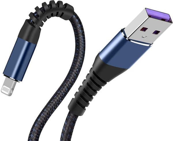 TIL iPhone oplader 1,8 meter, Lightning kabel Lang 1,8 meter
