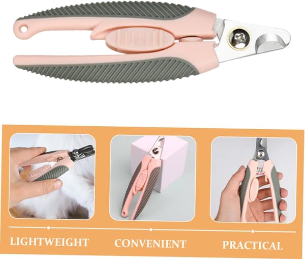 Hunde negleklippere, med beskyttelse mod for dybt et klip, professionel