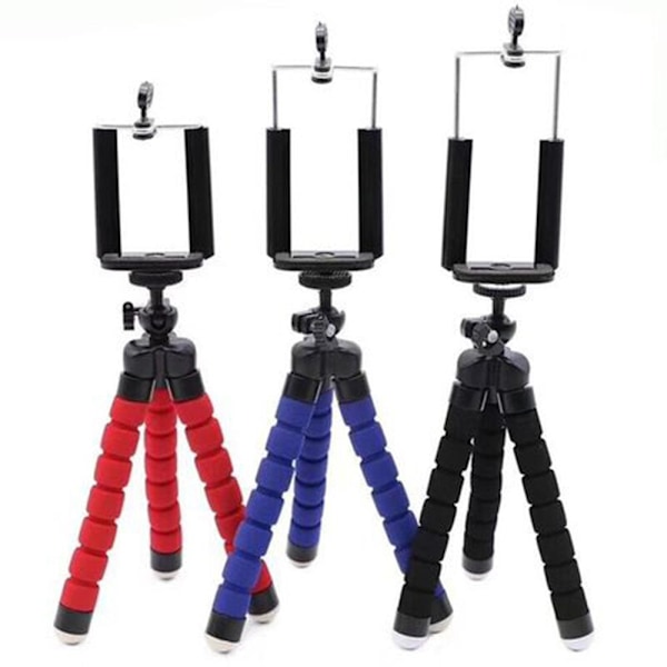 Praktiskt Justerbart Stativ/Tripod Blå Blå