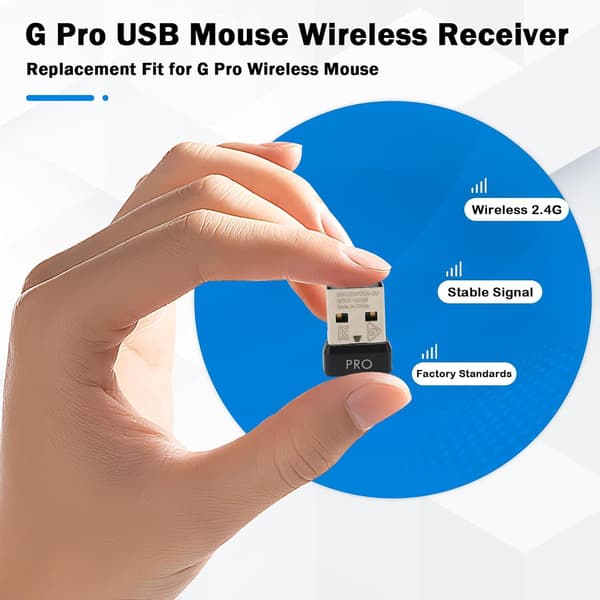 Musmottaker-dongle for Logitech G Pro Wireless/gpro X Superlight mus G Pro