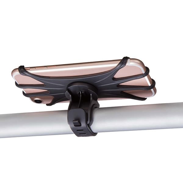 Universal mobilholder til cykelstyr, sort black