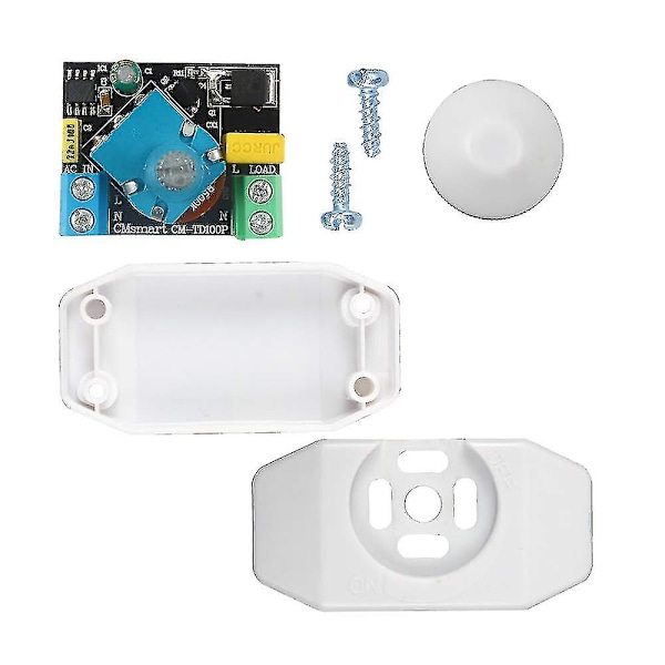 LED-dimmer, 3-100 Watt Rotationsdimmer för att Dimma LED-lampor, På/Av, 220-240V, Bakkantdimmer, CE-certifierad, Transformatorer med Halogenlampor,
