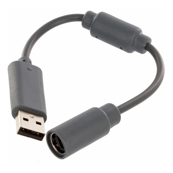 USB Breakaway-kabel til Xbox 360 USB-adapterkabel Dongle kompatibel med Microsoft Xbox 360 kablet controller Game Guitar Hero Rock Band